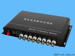 凱邦KB108-8V1D光端機(jī) 高效傳輸?shù)墓I(yè)級(jí)解決方案